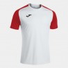 CAMISETA MANGA CORTA ACADEMY IV BLANCO ROJO