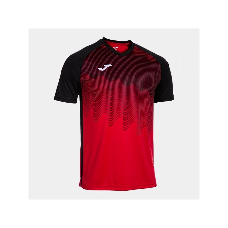 CAMISETA MANGA CORTA TIGER VI ROJO NEGRO
