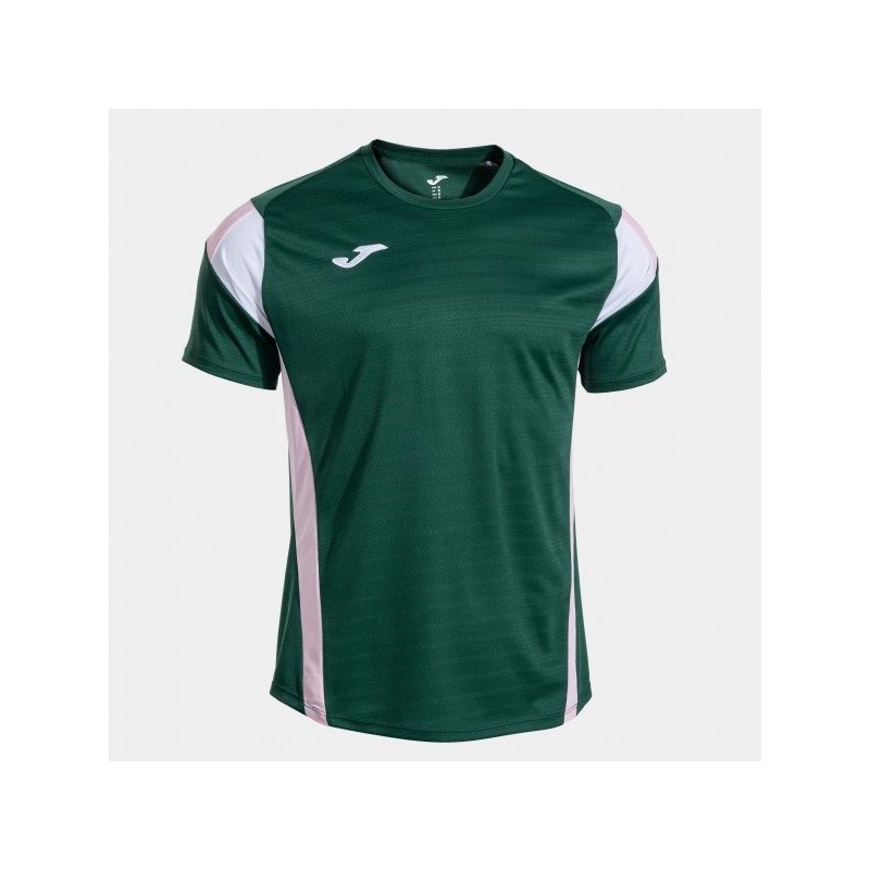 CAMISETA MANGA CORTA MONTREAL VERDE ROSA