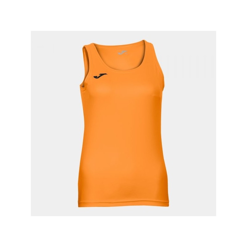 CAMISETA SIN MANGAS DIANA NARANJA FLUOR